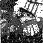 Portfolio collectif "Le Singe Araignée". "Traces" Patrice Cablat.