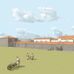 Cassinomagus-reconstitution vue générale du Site.