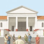Cassinomagus-reconstitution entrée principale.