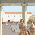 Cassinomagus-reconstitution piscine extérieure.