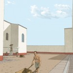 Cassinomagus-reconstitution "Cours nord".