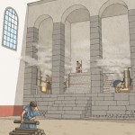 Cassinomagus-reconstitution "Cours de chauffe".