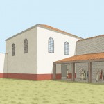 Cassinomagus-reconstitution "Tour angle sud".