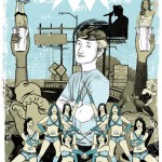 Affiche Asher Roth - Rock en Seine 2009, (70 x 100 cm).