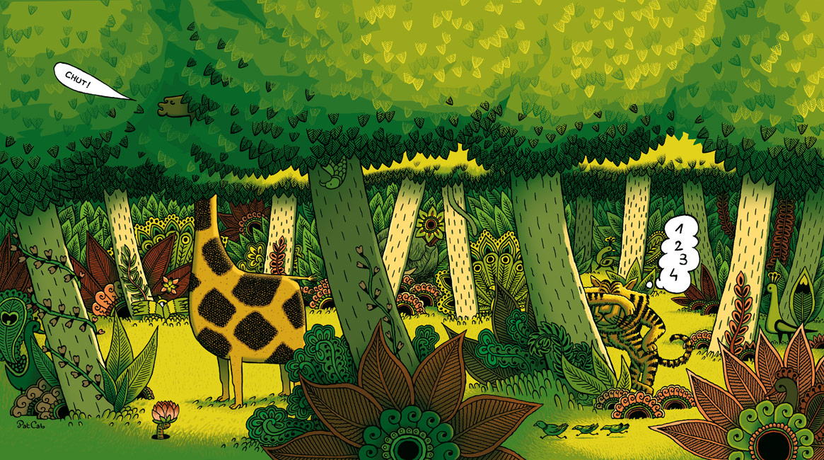 Illustration, revue Choco Creed #4. Éditions Café Creed, 2005.