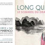 Annonce du spectacle pour sa première. Théâtre de poche Marengo, Angoulême 2012.
