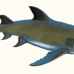 Poster "Les requins de Polynésie". Joseppe & PatCab, 1998.