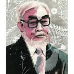 Art monstre / Café Creed - Hayao Miyazaki par Patrice Cablat, 2013