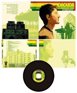 CD, boîtier cristal. "Daouda & Sangha Ras", 2007.